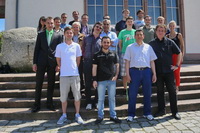 Positron Group Photo at Uni Halle - 3.7.2014